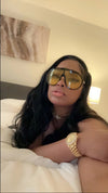 Ciara Black &amp; Yellow Sunglasses