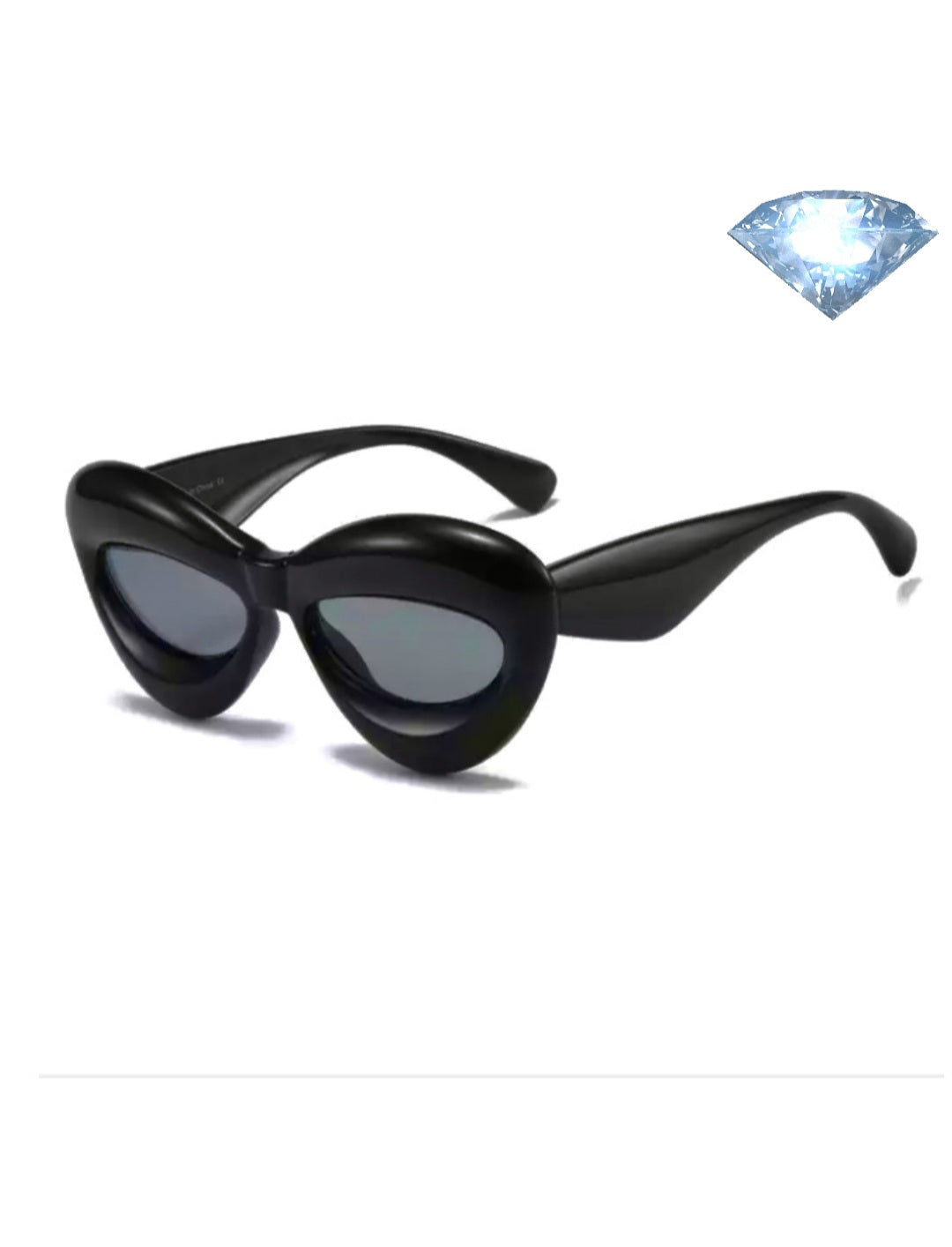 Lollipop Sunglasses (Black)