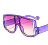 JAZMINE/PURPLE *Luxury Oversize Rhinestone Encrusted Sunglasses