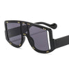 JAZMINE/BLACK *Luxury Rhinestone Encrusted Oversize Sunglasses