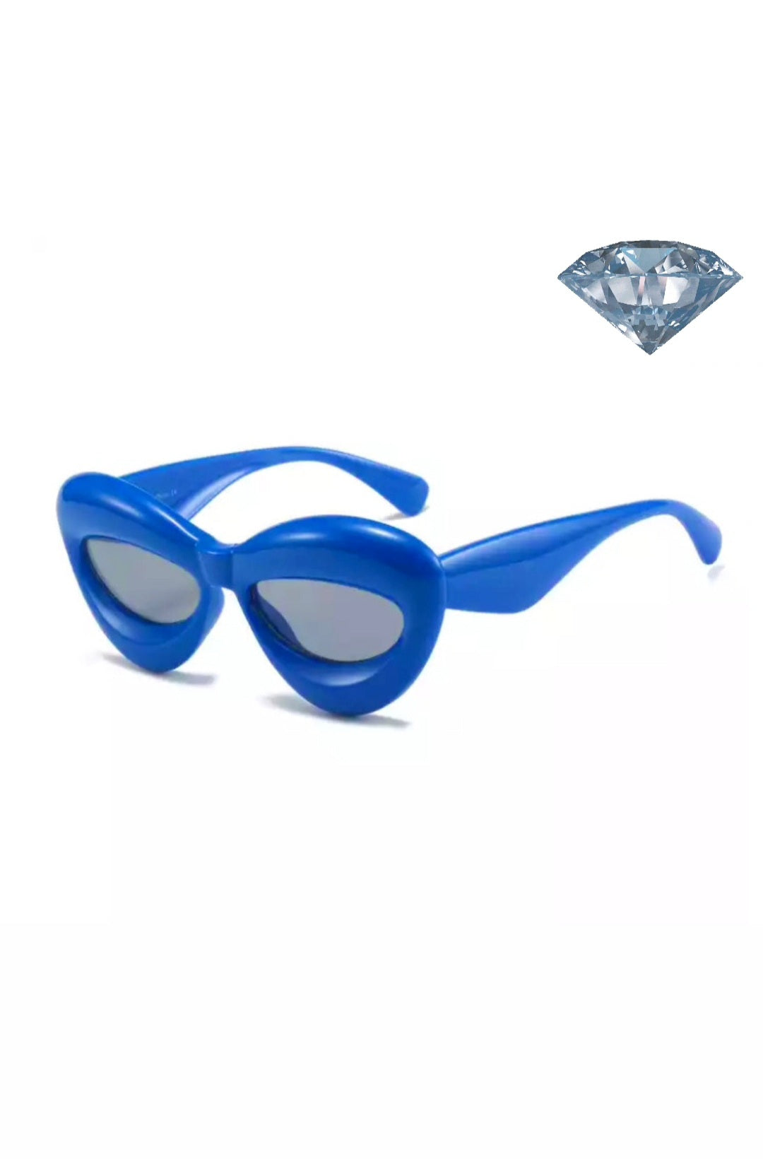 Lollipop Sunglasses (Blue)