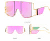 PAPARAZZI *Barbie Pink/Gold Oversize Retro Square Sunglasses