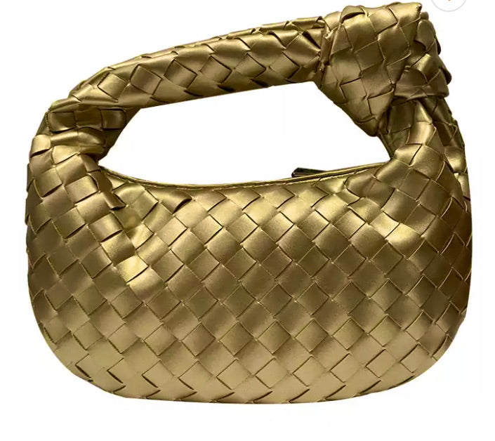 "IT GIRL" HANDBAG - Gold